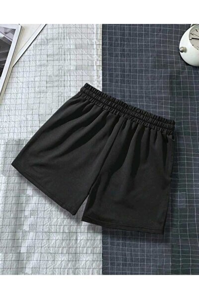 Deocept Ανδρικό Σετ μπλουζάκι με σορτς Street Style Minimal Palm Printed Oversize Loose