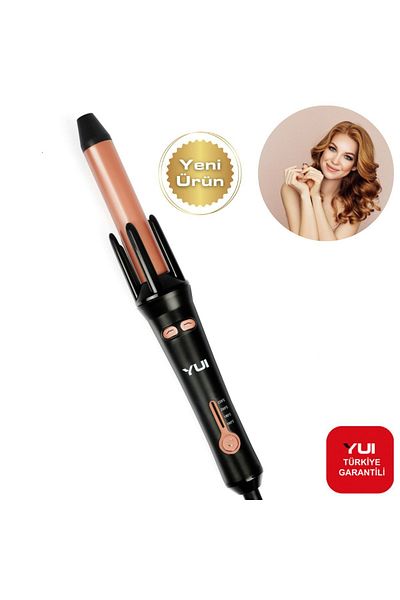 Yui Kb302 360 Degree Automatic Rotating 25 Mm Hair Styling Thick Tongs