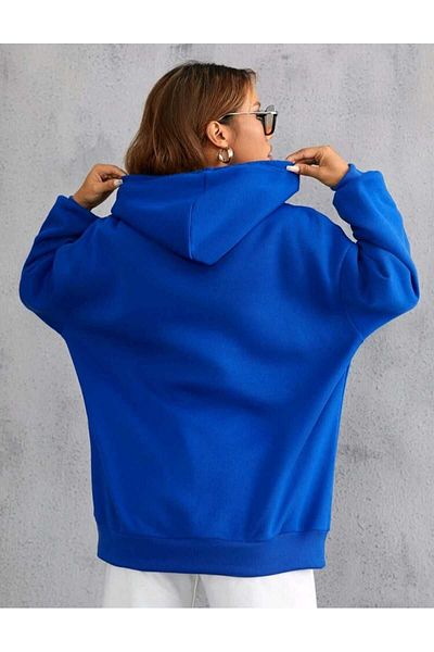 Deocept Hanorac cu glugă supradimensionat unisex cu imprimeu BHVR