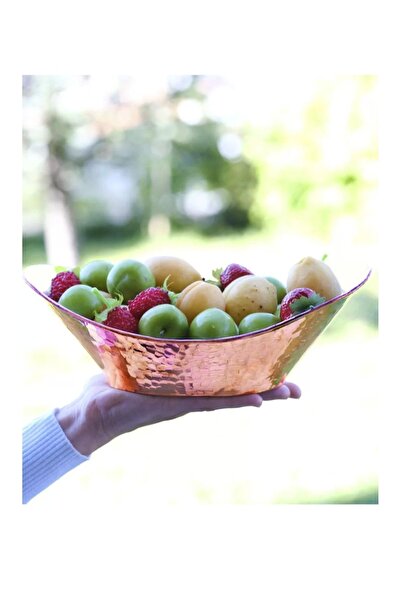 Bakır Concept Bakır Ekmeklik Gondol Çekiç Dövme Bakır Renk