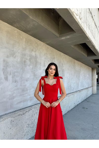 Sindimoda Dress with Shoulder Tie