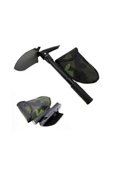 sengenegel Katlanır Portatif Kazma Kürek Seti