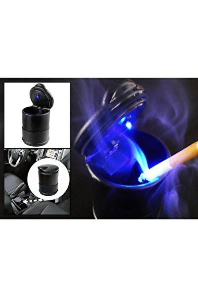 Z Tech Araç Içi Küllük: Led Işıklı + Kapaklı Araba Küllüğü