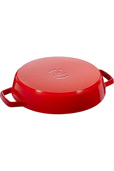 STB Chicshopx Poele 2 Anses 26cm Cerise Cast Iron Grill Pan Star Shop Trend 1002192