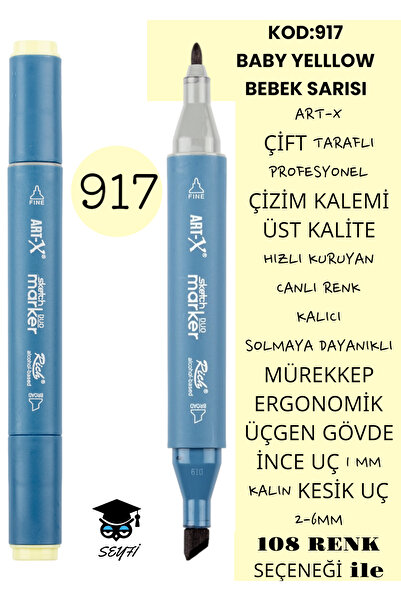 SEYFİKİRTASİYE Professional Double Tarfine Fine Tip Ink Permanent Drawing Pen - Sketch 2-6mm, Long Sketch 1mm