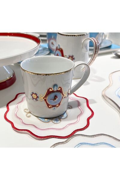 Matis Home Line قاعدة أكواب Love Bird مكونة من قطعتين