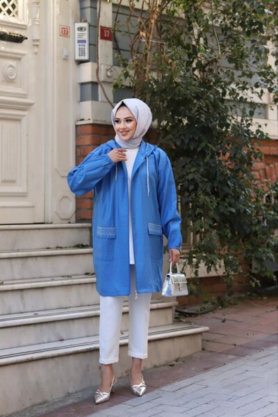 Afili butik MEVSİMLİK  CEP TAŞLİ YAPİŞMALİ FERMUARLİ KAP