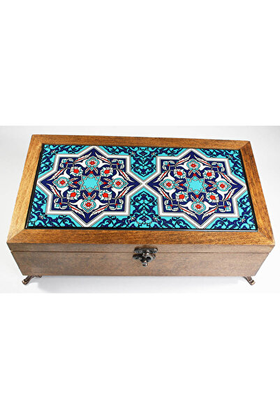 Çini Evi الملابس الداخلية الخشبية - صندوق المجوهرات