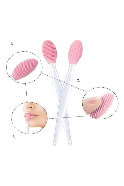 newnet 3in1 Facial Care Set with Blackhead Peeling and Cleansing Effect - Silicone Face Mask and Lip