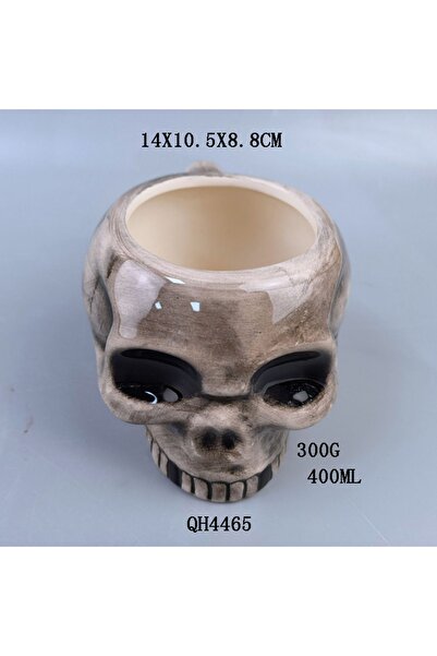 FG KONNİCHİWA KURUKAFA 3D KUPA BARDAK 330 ML ÇELİK