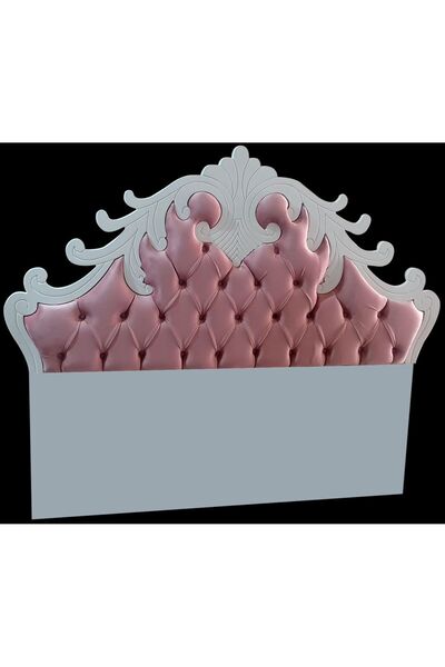 MALEMKİDS Yatak Başlığı Lake Ahşap Cnc Işlemeli