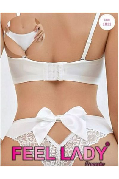 Nirvana Feel Lady Laser Cut Kilot with Bow Detail on the Back