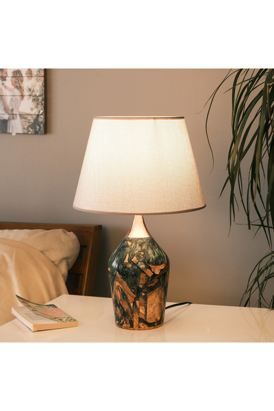 resinwoodliving Epoksi ve Ahşap Abajur