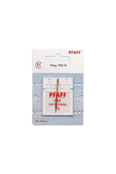 Pfaff Dikiş Makinesi Iğnesi 100/16 Numara Kanatlı Wing
