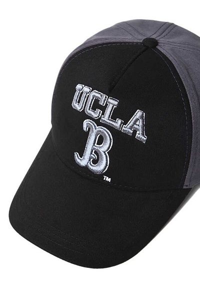UCLA Unisex Malibu Black Embroidered Baseball Hat