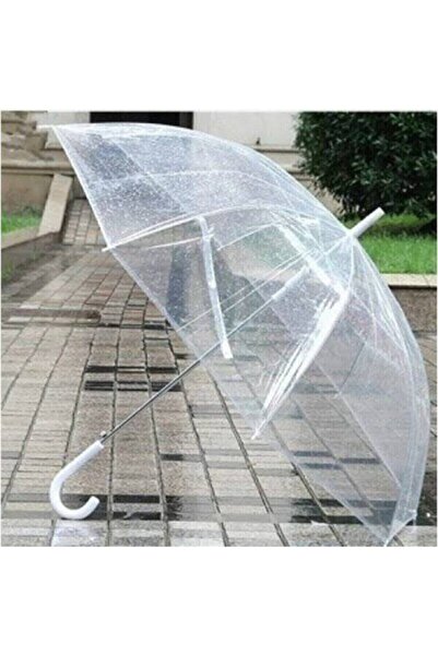 TREND Şeffaf Baston Şemsiye