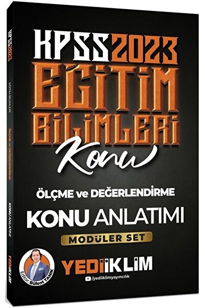 Yediiklim Yayınları Yediiklim 2023 Kpss Eğitim Bilimleri Ölçme Ve Değerlendir...