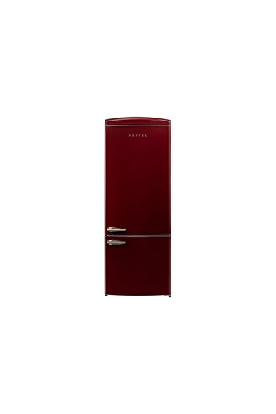 Vestel RETRO NFK52211 Bordo 471 Lt No-Frost Buzdolabı