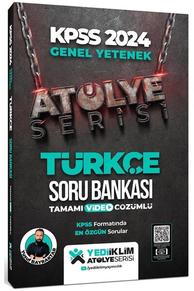 Yediiklim Yayınları 2024 Kpss Atölye Serisi Türkçe Tamamı Video Çözümlü Soru ...