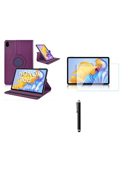 Nezih Case جراب Huawei Honor Pad X9 11.5 بوصة مع حامل دوار 360 درجة وحافظة شاشة جلدية وقلم