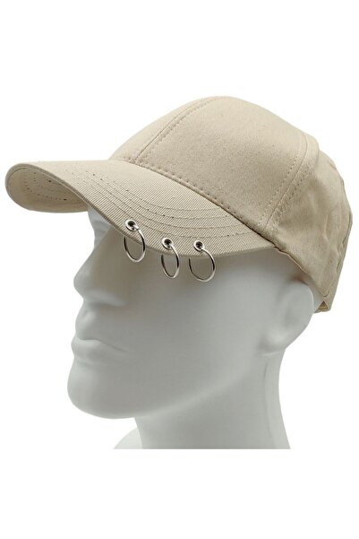 AXE SPORTSWEAR Unisex Dark Cream - Șapcă de baseball cu piercing de vară și p...