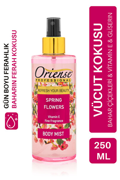 ORİENSE 250ml Vücut Spreyi Bahar Çiçekleri