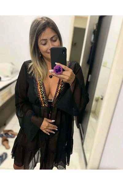nuriçgiyim Etnikka ethnic patterned pareo
