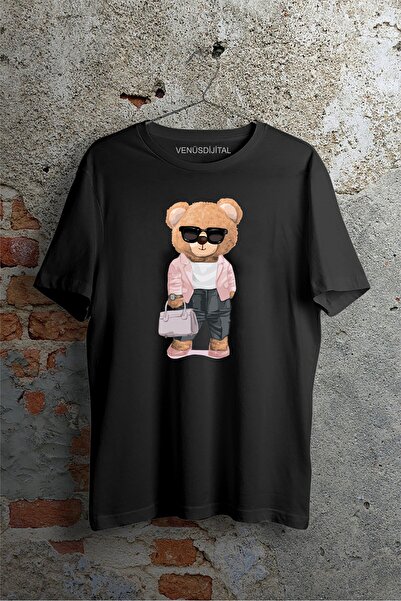 venüsdijital تي شيرت بابايا تيدي بير الأم - هدية