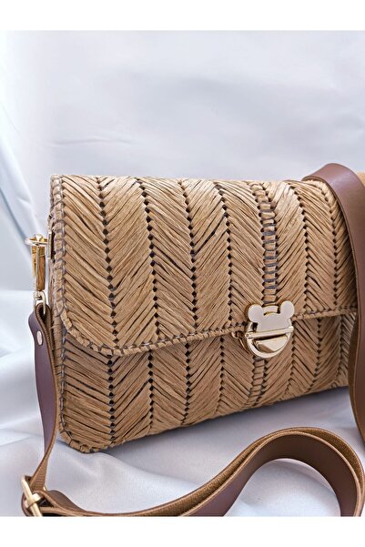Handmade Hasır Kanvas Çanta