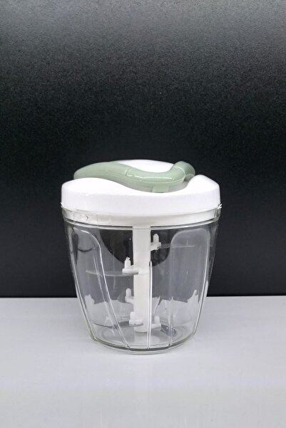 BOSSİO Hand Ronded Slicer with 5 Blades Fruit and Vegetable Chopper 13x13x14 Cm