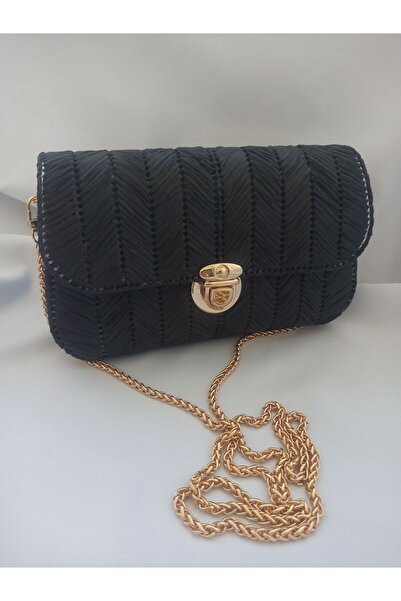 Handmade Hasır Kanvas Çanta