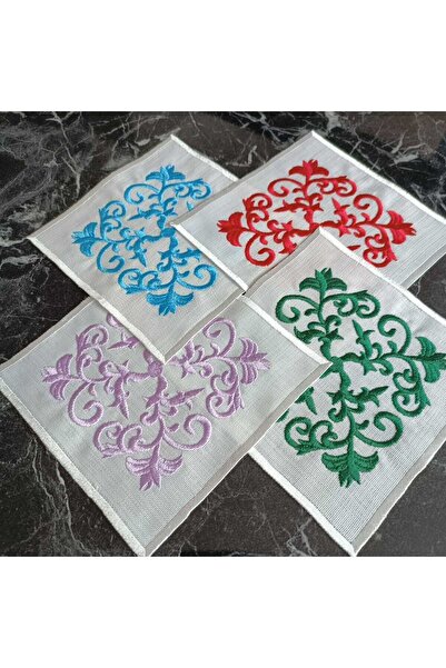 LASETU Susanne cocktail napkin and coffee side napkin 4 pieces