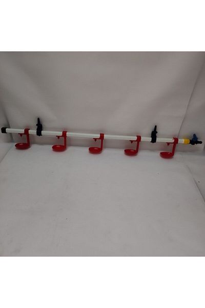 Cosartavukculuk Nipple Chicken Drinker 500 Cm with 25 Droppers