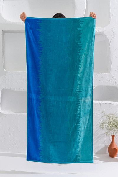 Homelover 100% Cotton Beach Sea Towel Striped Beach 75x150