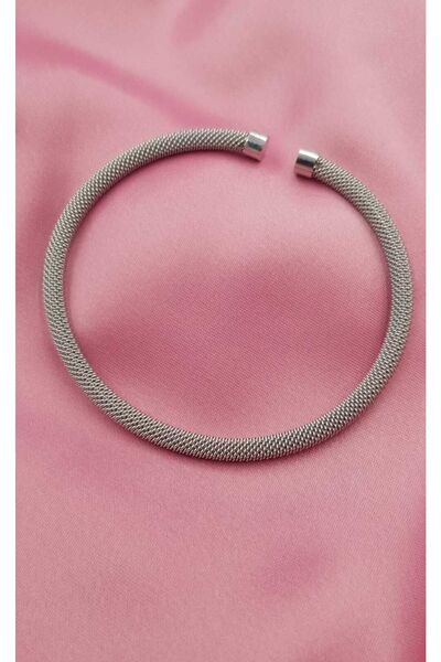 vogutima jewelery&silver by timuçin mavili سوار من الفولاذ المقاوم للصدأ مع ش...