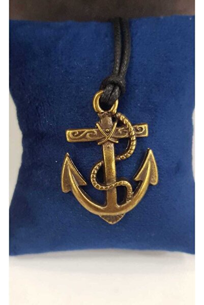 vogutima Ship Anchor Figure Solid Brass Micro Plated • Gift Necklace for Lover • Friend • Dad
