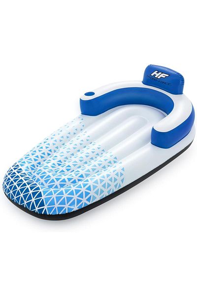 BESTWAY Hydro-force 75" X 42"/1.91m X 1.07m Indigo Wave Lounge