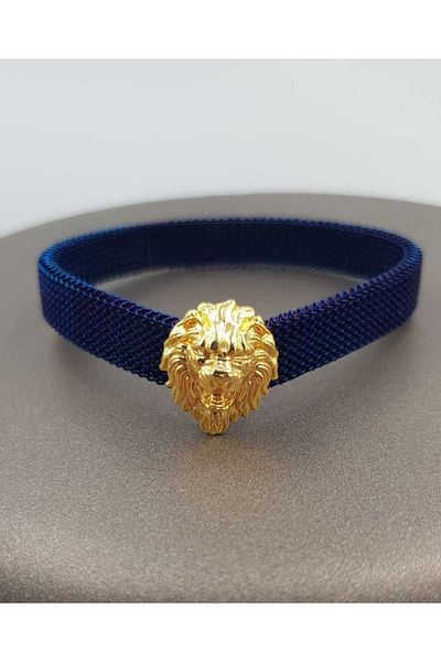 vogutima Lion Head Flexible and Spring Men's Steel Bracelet • Lover • Wife • Gift Bracelet for Father