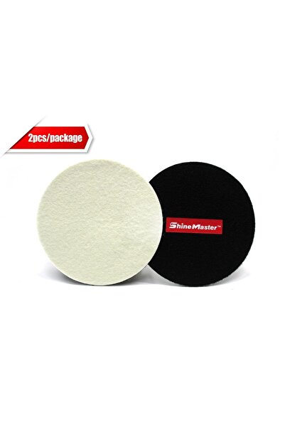 Max Shine RAYON Cam Polisaj Keçesi 150mm Glass Wool Polishing Pad (2 li Paket)