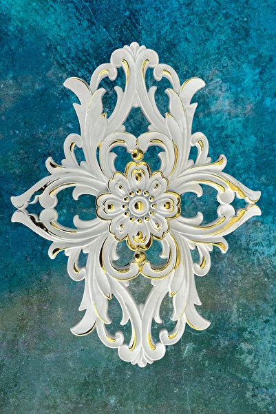 MİVA KONSEPT 37 X28 CM DEKORATİF POLİÜRETAN İŞLEMELİ TAVAN-DUVAR-MOBİLYA -DEK...