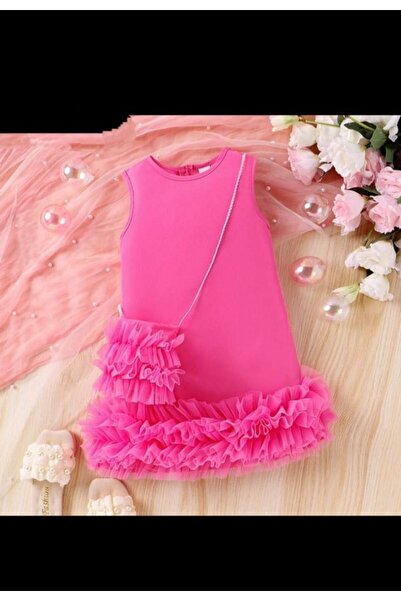 DF KİDS Fırfırlı elbise