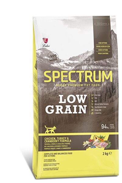 Spectrum Low Graın Chıcken&turkey Formula For Kıtten 38/18 2 Kg