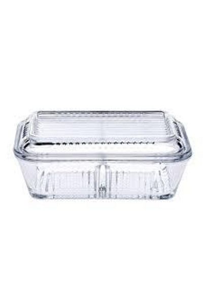 Paşabahçe Glass Compartment Storage Container Jam Holder Olive Rack