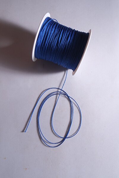 Eskişehir hobi sanat Σετ 100 μέτρων Saks Blue Parachute String - Μακραμέ βραχ...