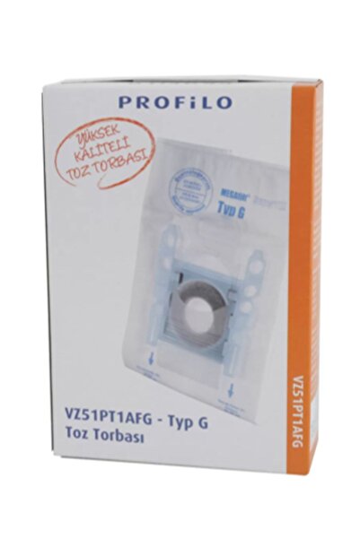 Profilo Süpürge Toz Torbası Orijinal Typ G Tipi