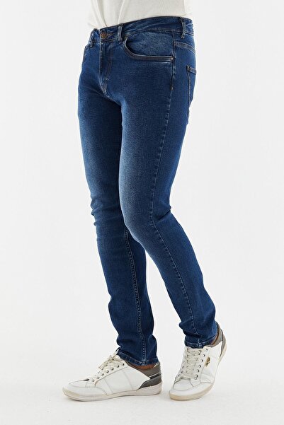 Galvanni Men's Dark Blue Jeans - Oskar Dark Blue