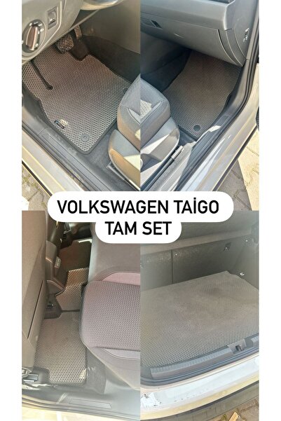 Genel Markalar VOLKSWAGEN TAİGO PREMİUM TAM SET EVA PASPAS+BAGAJ HAVUZU