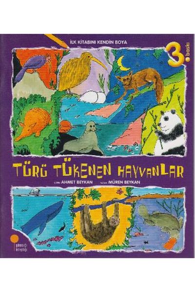 Astra Market Paint Your First Book - Endangered Animals