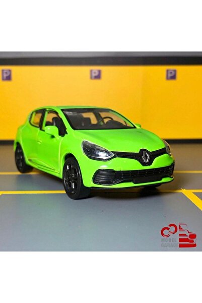 WELLY Renault Clio Rs 1/36 Ölçek *c&c Model Garage* Çek Bırak Diecast Metal Model Araba Oyuncak