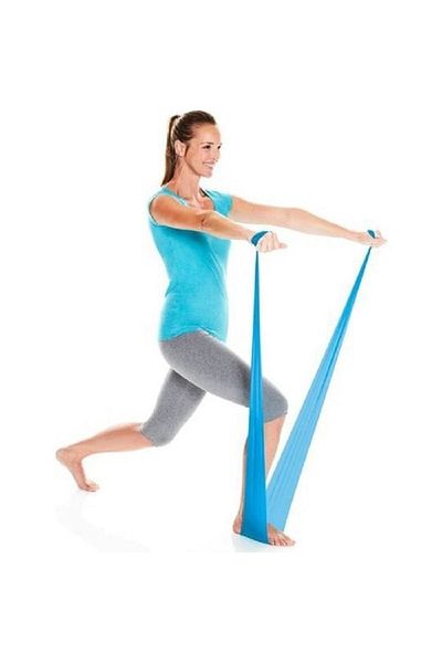 ÇAKABEY Pilates Tape 3 Pieces (Light Medium Hard) - 90x7.5 Cm Stretching Health Tape